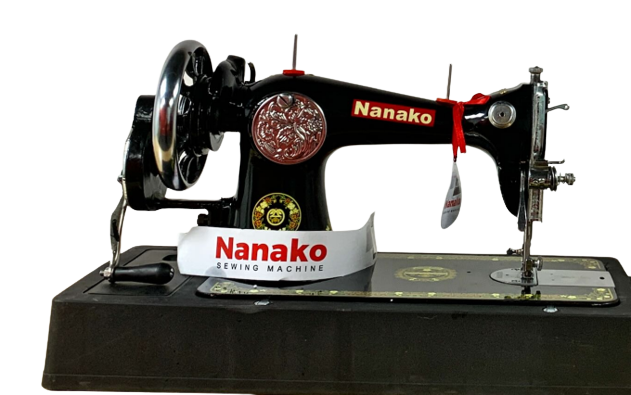 Sewing machine with hand attachment & base cover